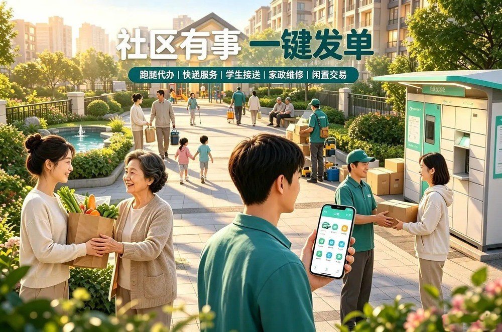 社区居家生活场景